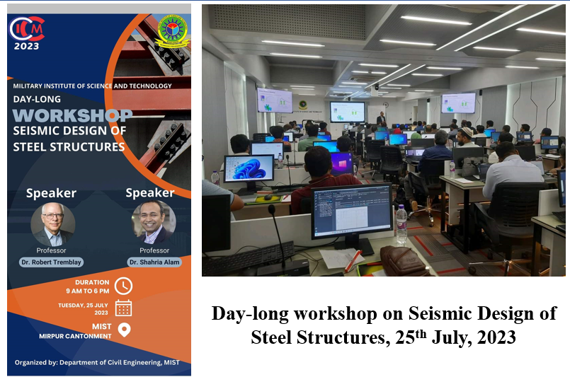 Day-long workshop on Seismic Design of Steel Structures 2023