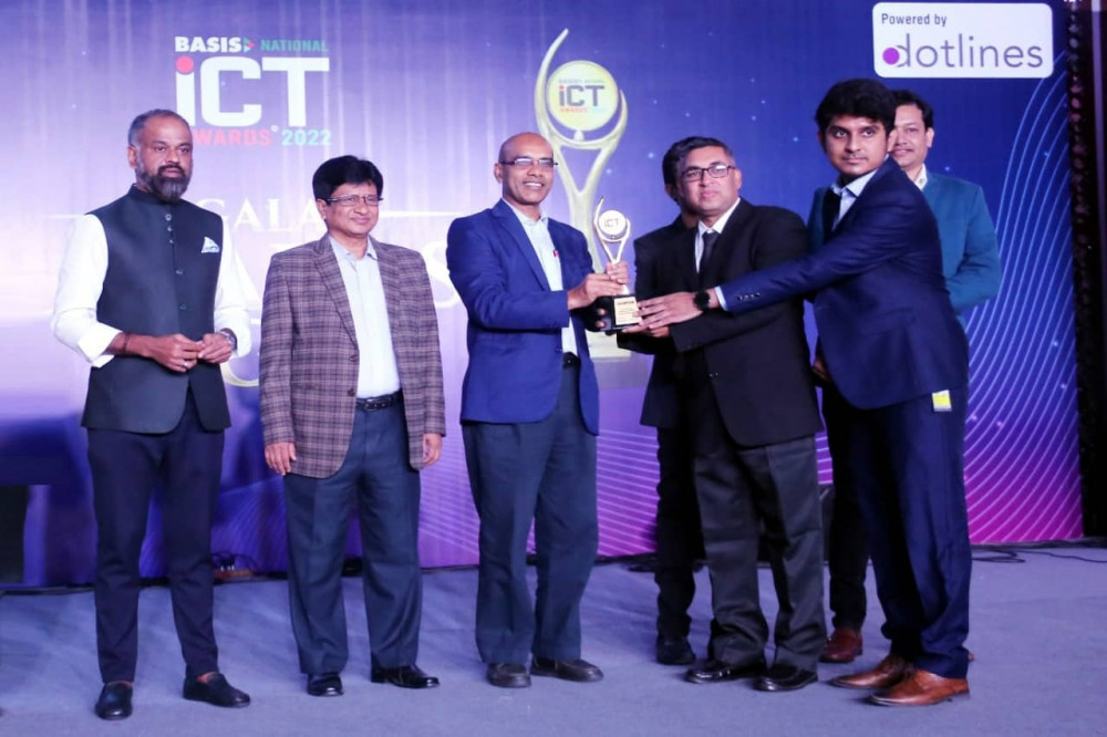 Received Champion award(R&D Category) at the BASIS National ICT Awards-2022